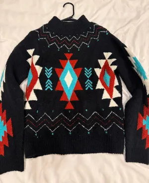 Panhandle mock sweater thumbnail 1