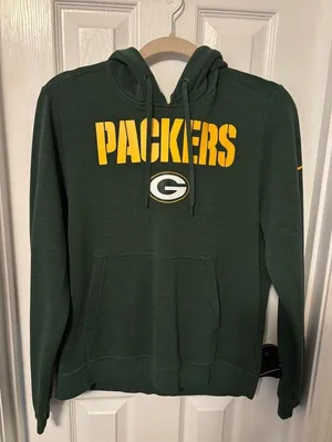 Green Bay Packers Nike Pullover Hoodie size medium thumbnail 1