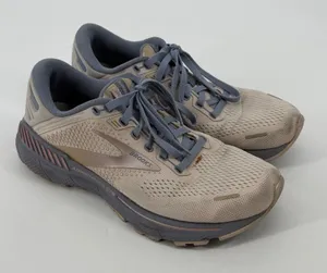 Brooks Adrenaline GTS 22 Womens 8.5 Running‎ Shoes Gray Rose Gold thumbnail 1