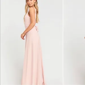 Show Me Your MuMu Jenn Maxi Dress Dusty Blush Pink Small thumbnail 15