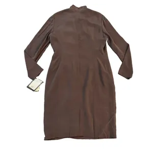 Dana Buchman Vintage Women Midi Dress Size 12 100% Silk Chinese Frog Closure thumbnail 3