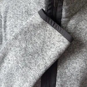 Lululemon Gray Fleece Jacket Size 8 thumbnail 4