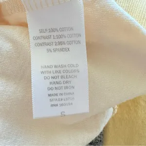 By Together Cream and Tan Colorblock  Top thumbnail 6
