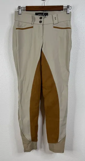 Tredstep Solo Equestrian‎ Breeches Size 26 Tan thumbnail 1