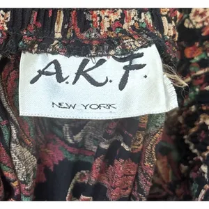 Vintage ARF Skirt Size Medium Dark Indie Grunge Regency Whimsigoth Union Made thumbnail 6