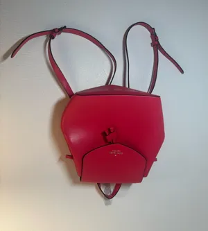 Kate Spade Hot Pink Leather Mini Backpack thumbnail 1