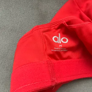 Alo Yoga Airlift Advantage Racerback Bra Red Hot Summer M thumbnail 3