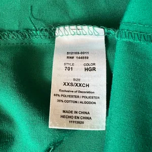 Adar Green Scrub Pants, XXS thumbnail 7