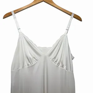 Vintage Ivory Lace Satin Slip Dress Size 36 Coquette‎ Romantic Bridal Lingerie thumbnail 5