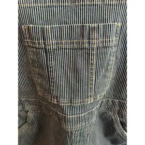Universal Threads Railroad Stripe Denim Shortalls Overalls Size 4 thumbnail 5