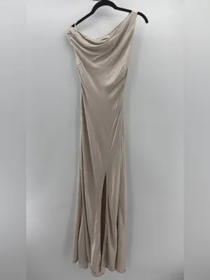 Bec & Bridge Sol Asymmetrical Dress in Sand AU8/US4 thumbnail 3