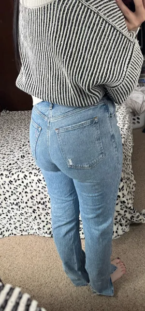 The 90s Straight Ultra Abercrombie High-Rise Curve Love thumbnail 2
