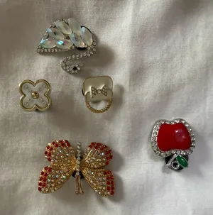 Lot Of 5 Shoe charms for Crocs Teacher Charm Classic Butterfly Swan thumbnail 1