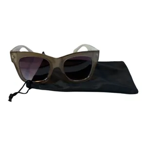 Steve Madden Sunglasses Womens‎ Green Chain Link Cat Eye Y2K Retro SR0422 thumbnail 7