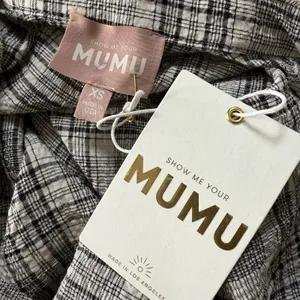 Show Me Your‎ Mumu XS Oversized Leo Button Down Tunic Shirt Dress Seersucker thumbnail 8