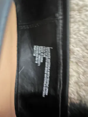 A New Day Black Leather Loafers thumbnail 5