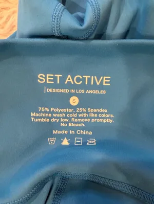 SET Active luxform Bright Teal Leggings thumbnail 5