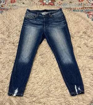 Buckle black ankle skinny jeans size 28 thumbnail 1