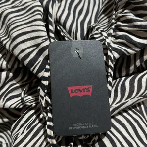 NWT LEVI'S Amilijia Dress Zebra Print Oversized thumbnail 9