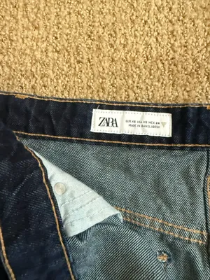 ZARA Denim Skirt Mini thumbnail 3