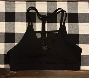 Zyia Active Grid Sports Bra black medium thumbnail 1