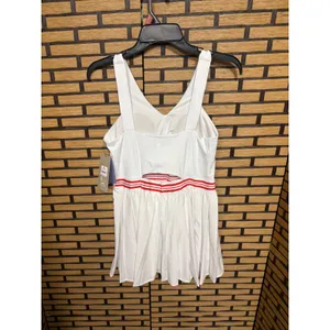 Avia White Pleated Tennis Dress With Built In Shorts Size‎ Medium thumbnail 2