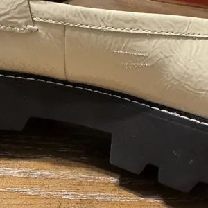 🤍 Franco Sarto Balin Cream Lug Sole Penny‎ Loafers 🤍 thumbnail 7