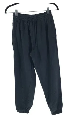 Aerie Womens Hi-Rise Black Jogger Sweatpants Drawstring Pockets Size M thumbnail 1