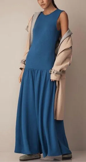 Anthropologie Daily Practice Sleeveless Drop Waist Maxi Dress, Size S thumbnail 1