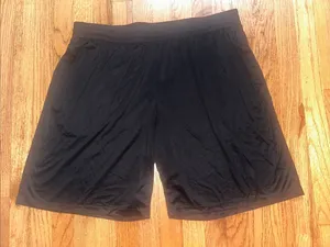 Black Men’s Athletic Shorts - Casual Comfort 2XL thumbnail 1