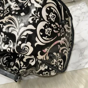 Elegant Black and White Patterned Women's Bag thumbnail 5