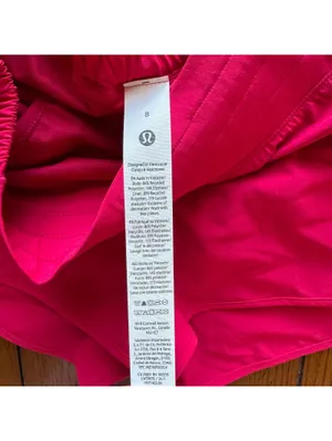 Lululemon Hotty Hot High Rise Short 2.5” Mulberry Spark Size 8 NWT thumbnail 5