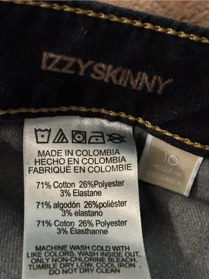 Michael Kors Izzy Skinny Jeans Women’s Size 10 Blue Jeans thumbnail 8