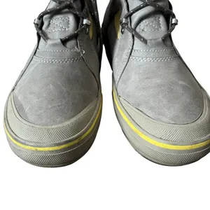 Clarks‎ Muckers Squall Boots Sz 10M Gray Yellow Leather Canvas Winter Waterproof thumbnail 6