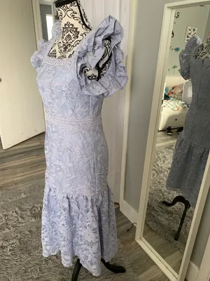 Lavender Lace Dress thumbnail 2