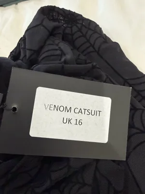 Disturbia venom catsuit Black Size L thumbnail 8