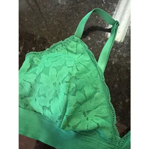 Victoria's Secret PINK VS Green Bralette Lace Sz XL Adjustable Supportive thumbnail 3