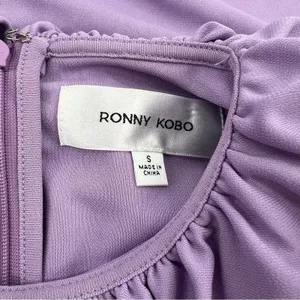 Ronny Kobo Kelly Mini Dress lavender sz‎ S NWT thumbnail 5