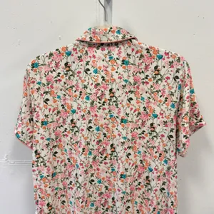 State of Day Intimates Floral Pajama Set Large Tencel Modal Short Sleeve Shorts thumbnail 6