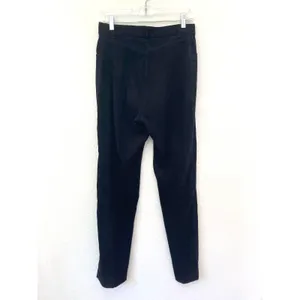 Vintage 80's Soffia Retro Grunge Punk High Rise Tapered Straight Leg Black Pants thumbnail 2