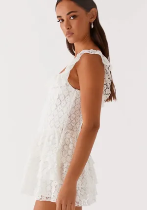 Peppermayo Mini White Corset Mini Dress  thumbnail 2