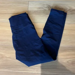 Aerie High-Waisted Navy Leggings thumbnail 1