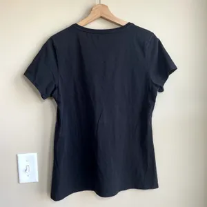 Pact organic cotton short sleeved black t-shirt women's size M casual shirt‎ thumbnail 5