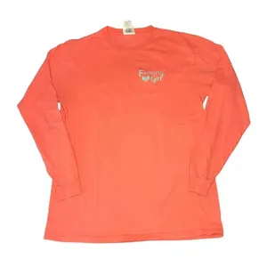 Simply Southern Women's Medium "Faithful Girl" Graphic Print Long Sleeve T-Shirt thumbnail 1