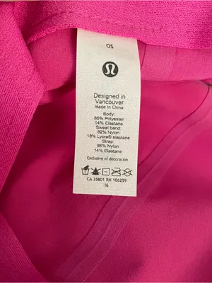 Lululemon Fast And Free Running Hat Vivid Pink Ponytail Women One Size Athletic thumbnail 7