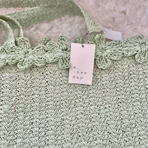 A New Day Green Floral Tote Bag‎ thumbnail 3