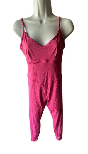 Target JoyLab Pink Strappy Active Jumpsuit Corset Athletic One Piece Size M thumbnail 1