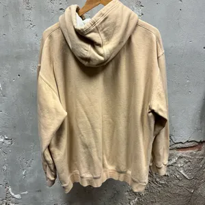 ENYCE Vintage Y2K Beige Orange Logo Pullover Sweatshirt Hoodie Skater Oversized thumbnail 4