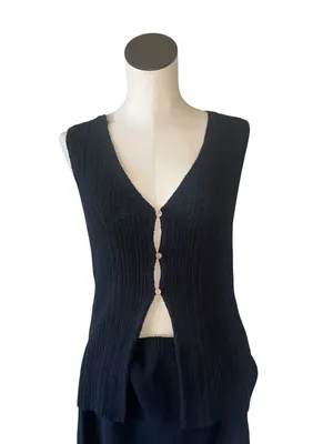 NWOT FREE PEOPLE Rhea Sweater 2 PCS Set -black Top Skirt Small thumbnail 8