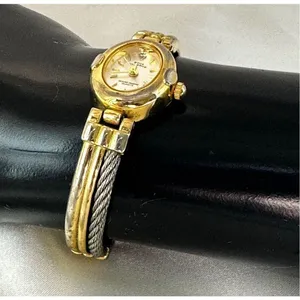 Boca Classics genuine diamond quartz watch Gold thumbnail 3